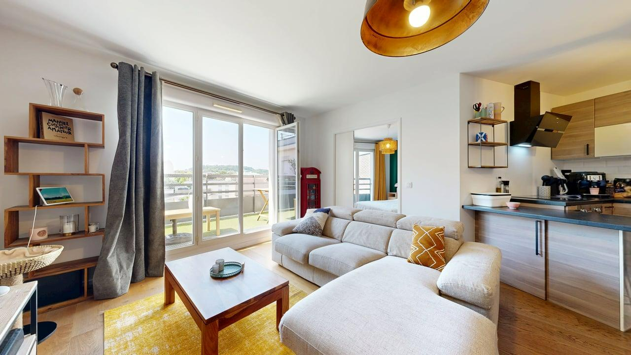 Appartement T4 Nanterre – Dernier étage (2014)